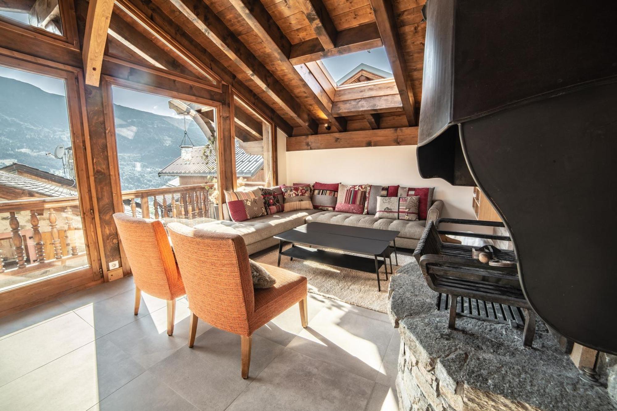 Villa Chalet Familial Meribel 1600 Les Allues Exterior foto